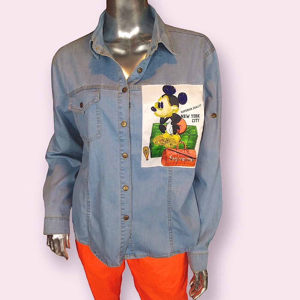 Suprem  Mickey Blouse